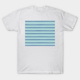 Cobalt blue french striped T-Shirt